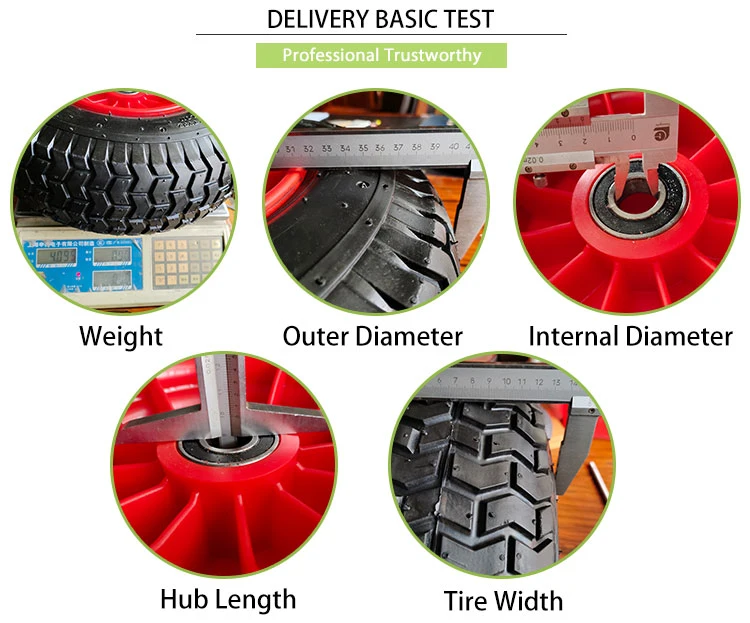 16X6.5-8 Wide Section PU Foam Tyre Solid Beach Cart ATV Trailer Wheel