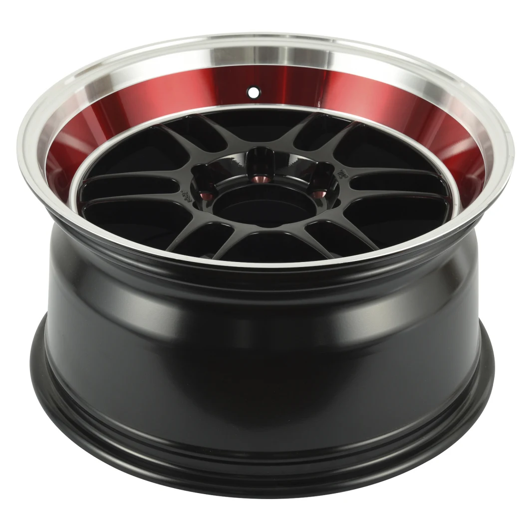 New Rpf1 Design Alloy Wheel with Red Stripe Moto Metal Wheels Aftermarket for Truck/SUV/Car/Jeep/off Road/Racing