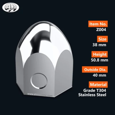 (Z004) トラック・バス用38mmホイールナットカバー